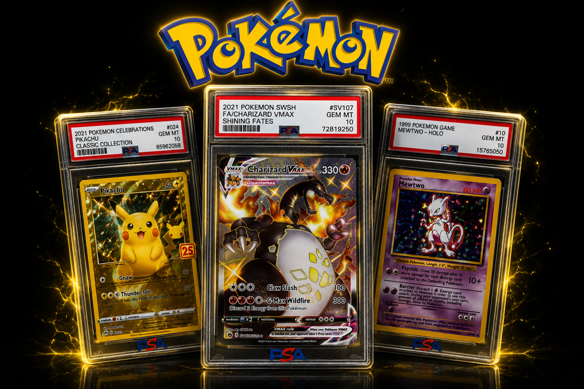 POKÉMON GRADED CARDS
